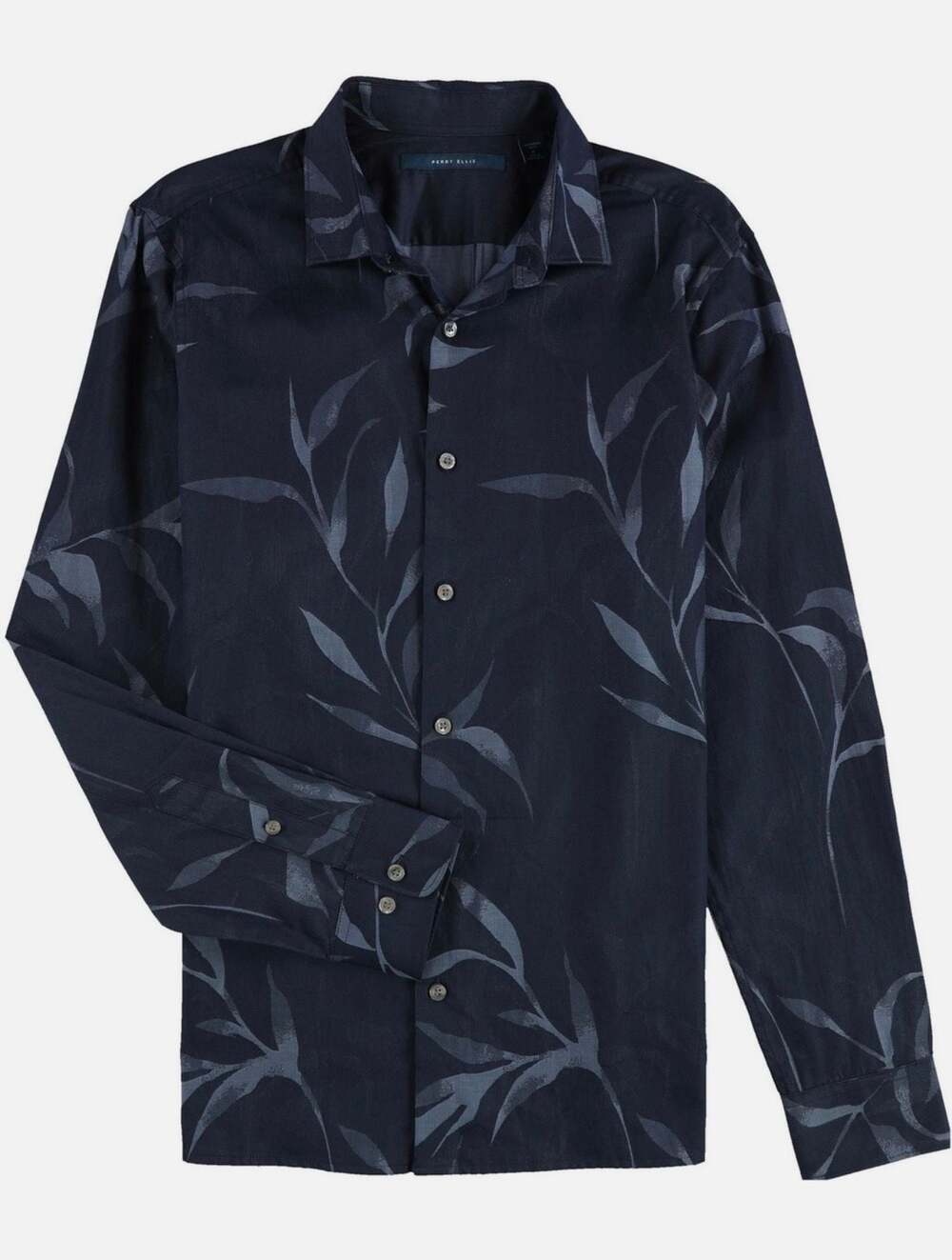 Perry Ellis Mens Floral Button Up Shirt